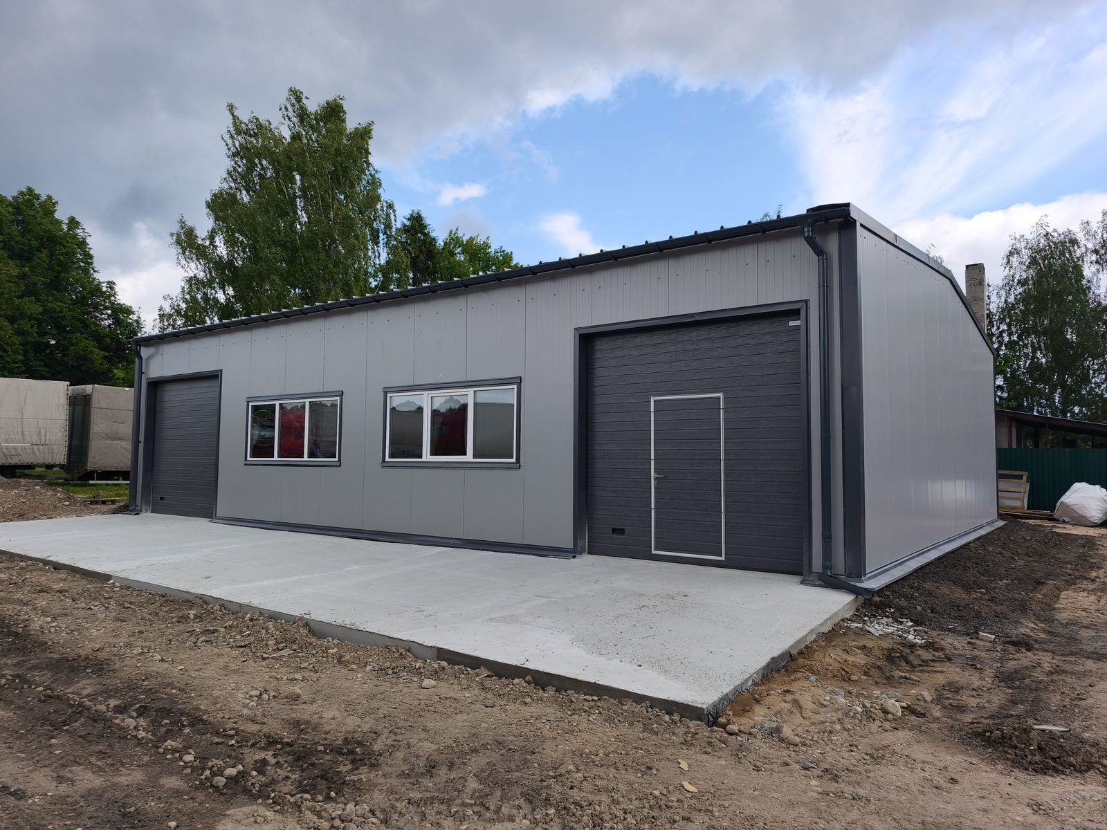 Складской комплекс в Колодищах, 12×16 м